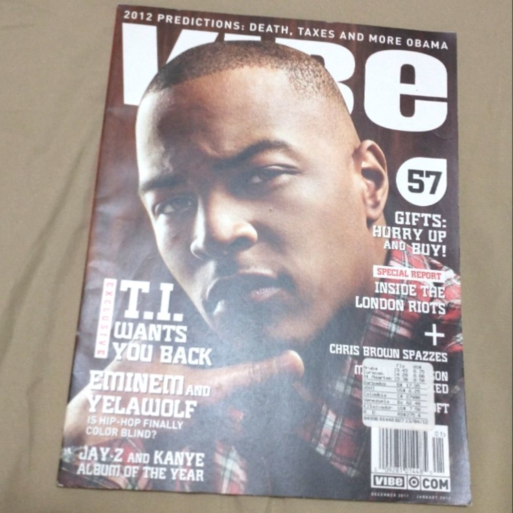 Vibe Magazine Dec 11 / Jan 12 Magazine